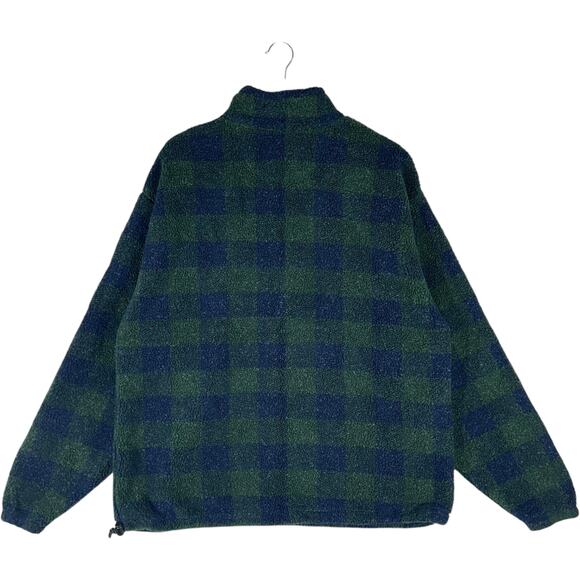 Field & Stream 1/4 Zip Plaid Fleece - Picture 5 of 7